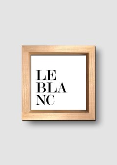 Cuadro Le Blanc - tienda online