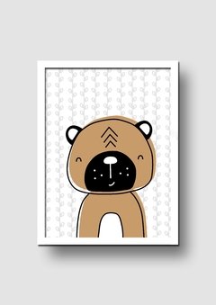 Cuadro Ilustración Oso - Memorabilia