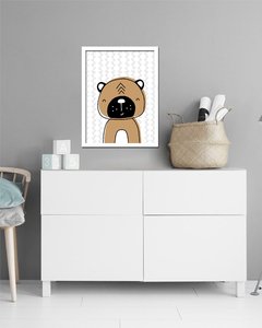 Cuadro Ilustración Oso