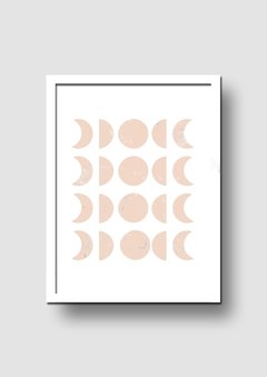 Cuadro Colores Boho Lunas - Memorabilia