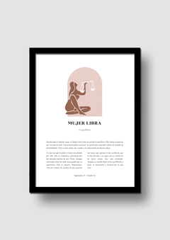 Cuadro Signos Mujer Libra en internet