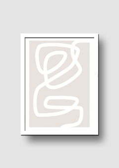 Cuadro Line Art Abstracto 1 - Memorabilia