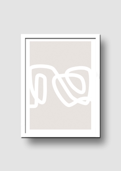 Cuadro Line Art Abstracto 2 - Memorabilia