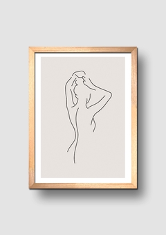 Cuadro Line Art Figura 4 - comprar online