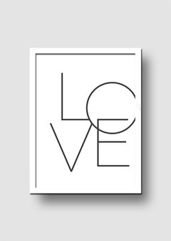 Cuadro Love Words - Memorabilia