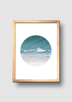 Cuadro Mar Circular - comprar online