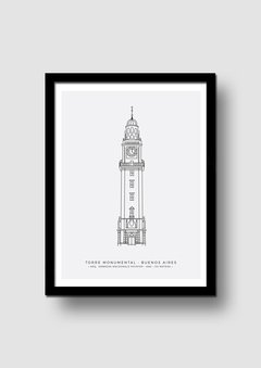 Cuadro Mi Buenos Aires Querido Torre Monumental en internet