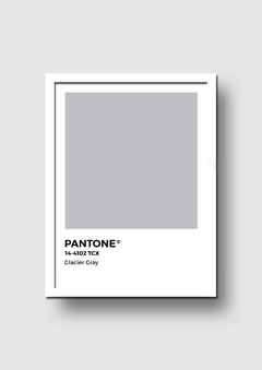 Cuadro Pantone Glacier Grey - Memorabilia