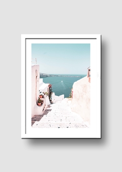 Cuadro Santorini Mar - Memorabilia