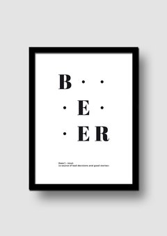 Cuadro Significado Beer en internet