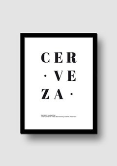 Cuadro Significado Cerveza en internet