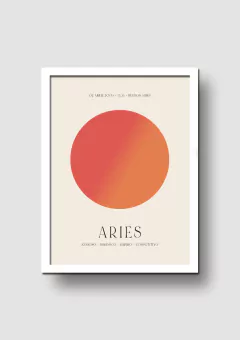 Cuadro Signos Aura Aries - Memorabilia