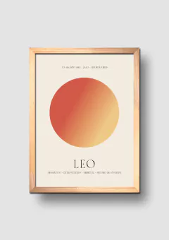 Cuadro Signos Aura Leo - comprar online