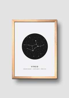 Cuadro Signo Virgo - comprar online