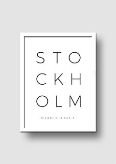 Cuadro Stockholm Location - Memorabilia