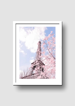 Cuadro Torre Eiffel Rose - Memorabilia