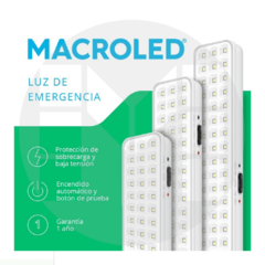 luz de emergencia macroled