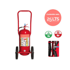 Matafuegos Rodante Carro x 25 Kg Espuma Afff
