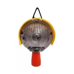 Faro Led Intermitente Para Conos Viales. Baliza Led