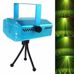 Mini Laser Stage Lighting Projetor Holográfico Para Festas - LR Eletrônicos