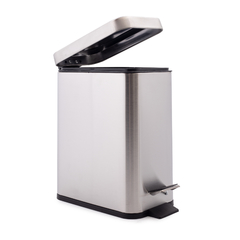 10018 - CESTO DE ACERO INOXIDABLE RECTANGULAR 5 LTS