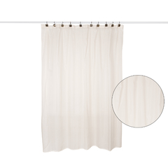 2930 - CORTINA PARA BAÑO "VOILE" BEIGE