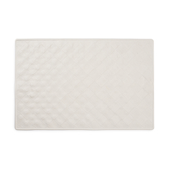 3300 - ALFOMBRA DENTRO BAÑERA RECTANGULAR BLANCA "TRENZA"