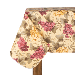 MANTEL VINILICO CON FELPA BLANCA #218