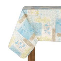 MANTEL VINILICO CON FELPA BLANCA #222