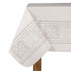 MANTEL VINILICO CON FELPA BLANCA #241