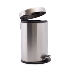 S0659 - TACHO DE ACERO INOXIDABLE OVAL 5LTS