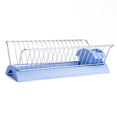 W1090 - ESCURRIDOR PLATOS CHICO C/BASE Y CUB. PLASTICA