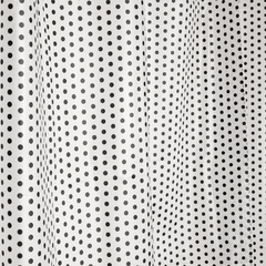 864 - CORTINA PVC "DOTS" NEGROS - comprar online