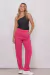 Pantalon Krysten R fucsia y verde