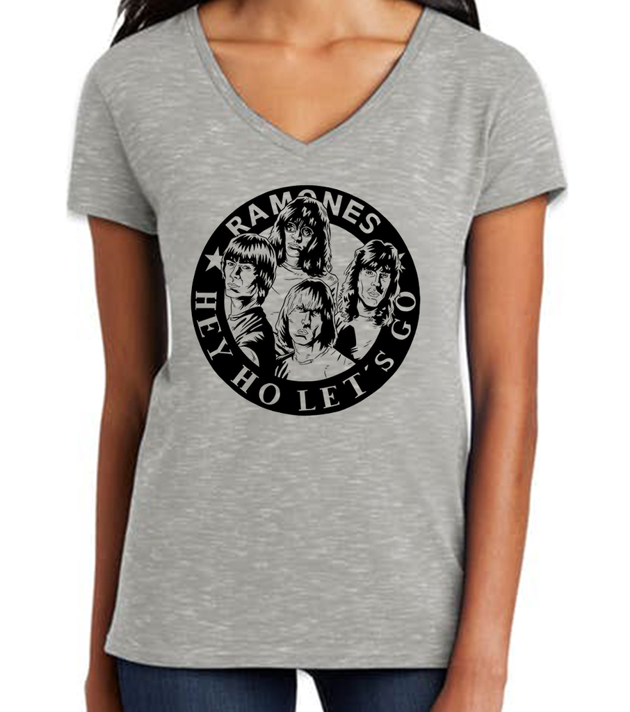 remera ramones mujer