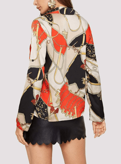 Blusa Versac Estampada - comprar online