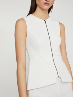 Blusa Zip blanco