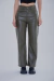 Wide Leg Cuerina Militar en internet