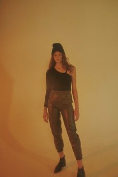 Babucha Cuerina - OXBLOOD