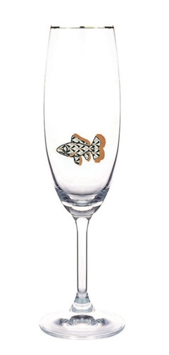 Taça flute de champanhe - Coleção Animais da Sorte - Joana Stickel na internet