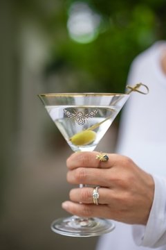 Taça de Martini - Coleção Insetos da Sorte - Joana Stickel na internet
