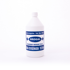 agua oxigenada. 10 volumenes. insumos medicos. desinfeccion. medicina. prevencion. maxima proteccion insum store