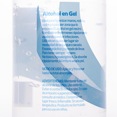 alcohol en gel. komili. desinfectante. hipoalergenico. no toxico. neutro. dosificador. rapida absorcion.