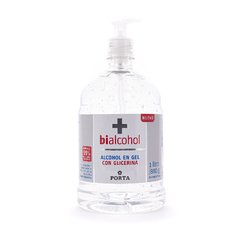 alcohol en gel. bialcohol. desinfectante. hipoalergenico. no toxico. neutro. dosificador. rapida absorcion.