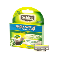 Repuesto Afeitadora - Schick - Titanium Sensitive (2und) - comprar online