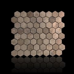 Venecita Revestimiento Hexágono de Mármol Travertino 31x27 para Baño y Cocina