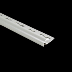 GUARDACANTO ALUMINIO PLATEADO BRILLANTE PARA CERÁMICA 9MMX2500MM