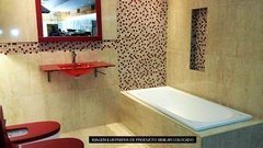 Venecita Revestimiento de Mármol Carrara para Baño y Cocina 30x30