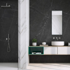 PORCELANICO NEGRO MARQUINA MATE 60X120 - comprar online