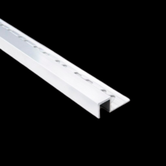 LISTEL  OMEGA ALUMINIO PLATEADO BRILLANTE 10X10X2500